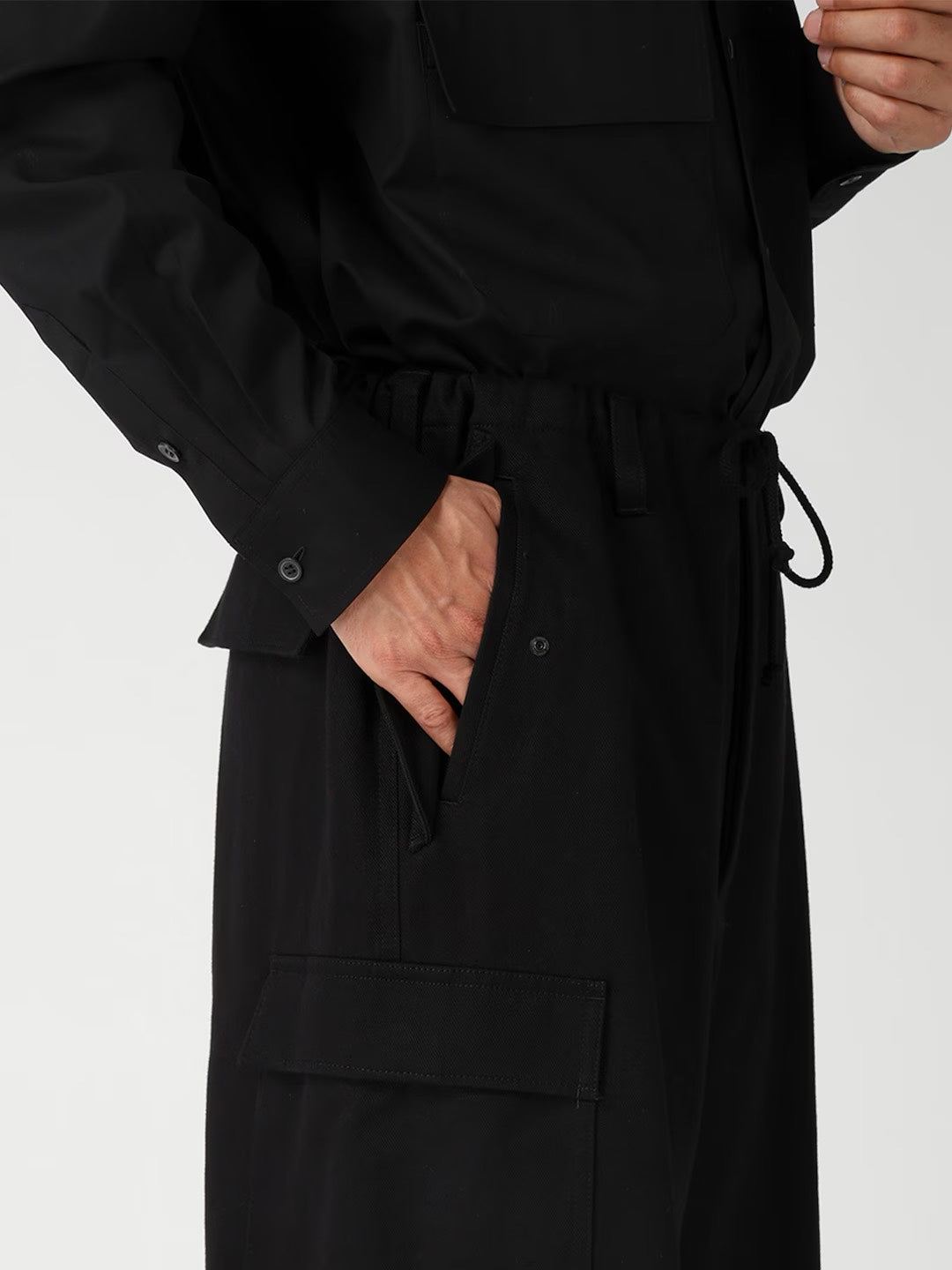 Y's for men-ワイズフォーメン】KATSURAGI CARGO PANTS / BLACK(パンツ