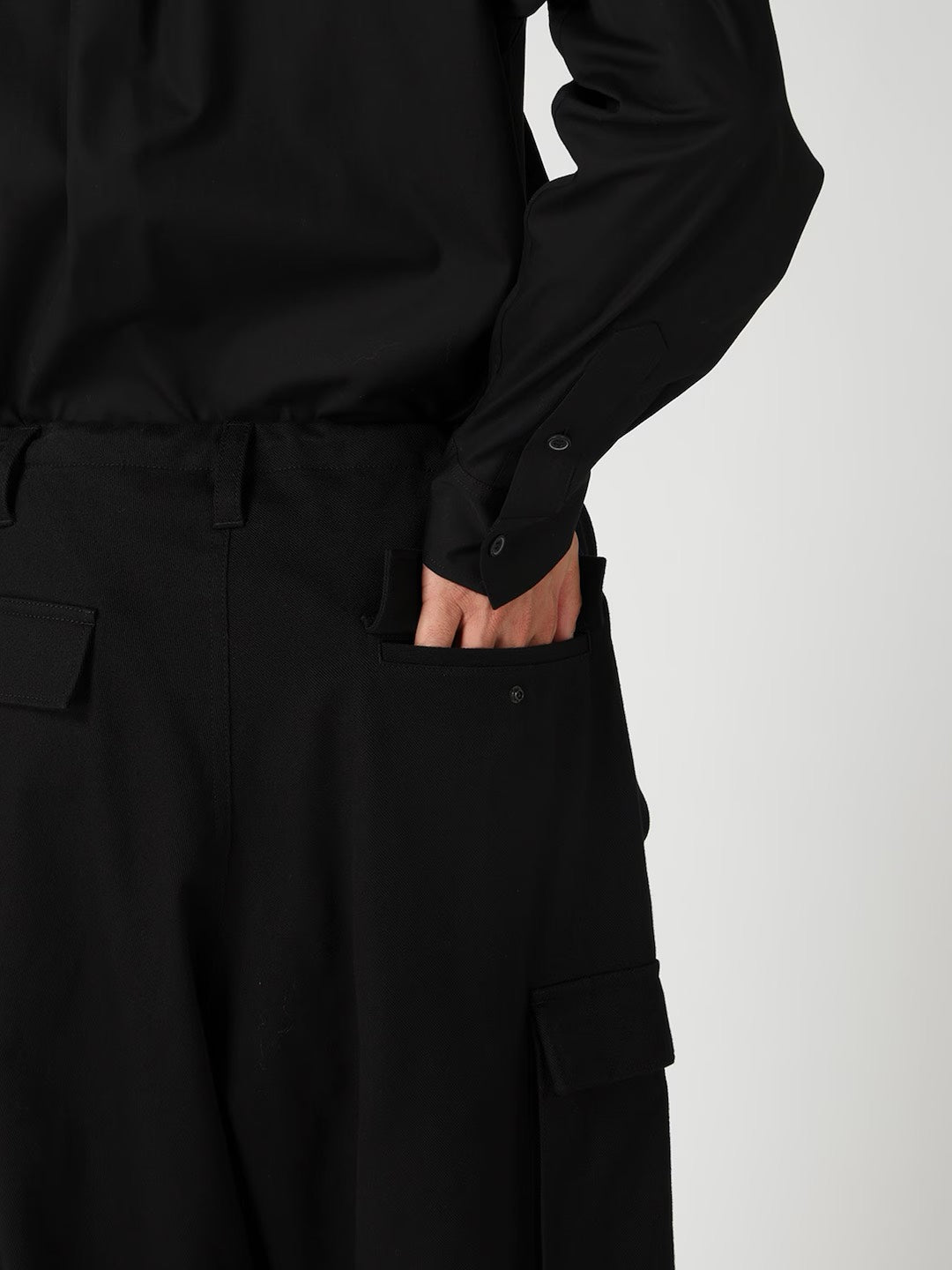 Y's for men-ワイズフォーメン】KATSURAGI CARGO PANTS / BLACK(パンツ