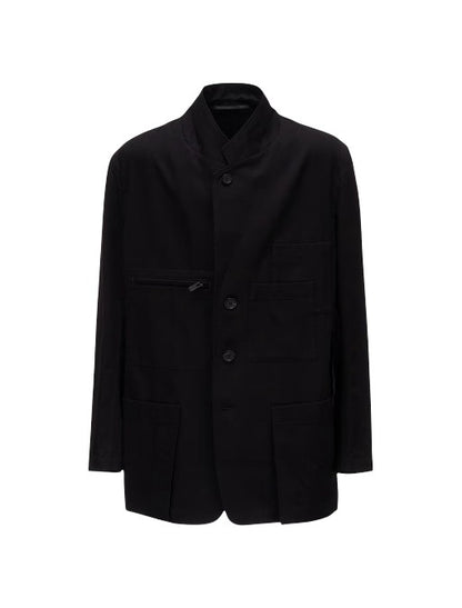 【Y's for men - ワイズフォーメン】KATSURAGI POCKET JACKET / BLACK (ジャケット/ブラック)