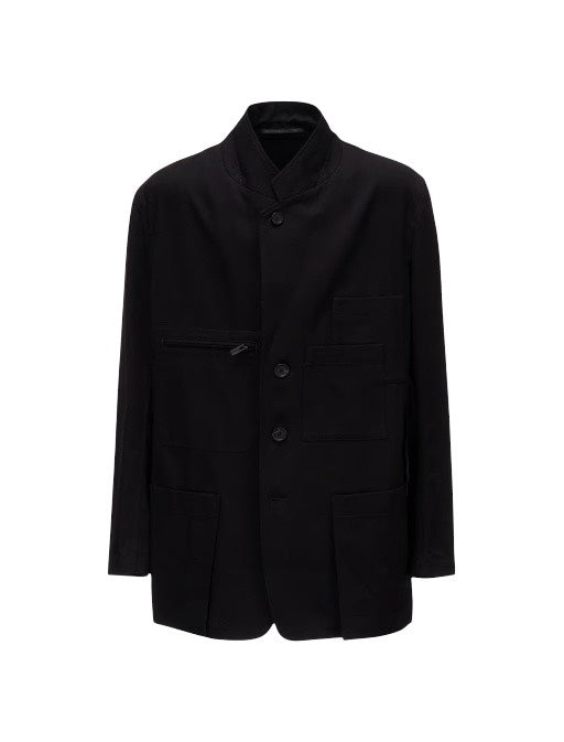 【Y's for men - ワイズフォーメン】KATSURAGI POCKET JACKET / BLACK (ジャケット/ブラック)