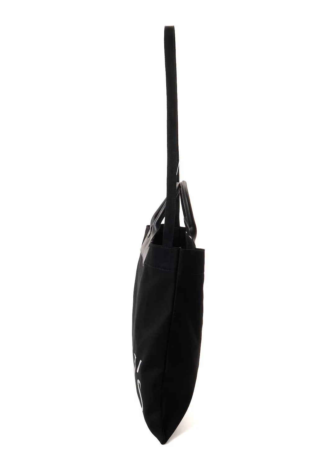 【Y's - ワイズ】COTTON CANVAS Y'S LOGO TOTE BAG / BLACK (バッグ/ブラック)