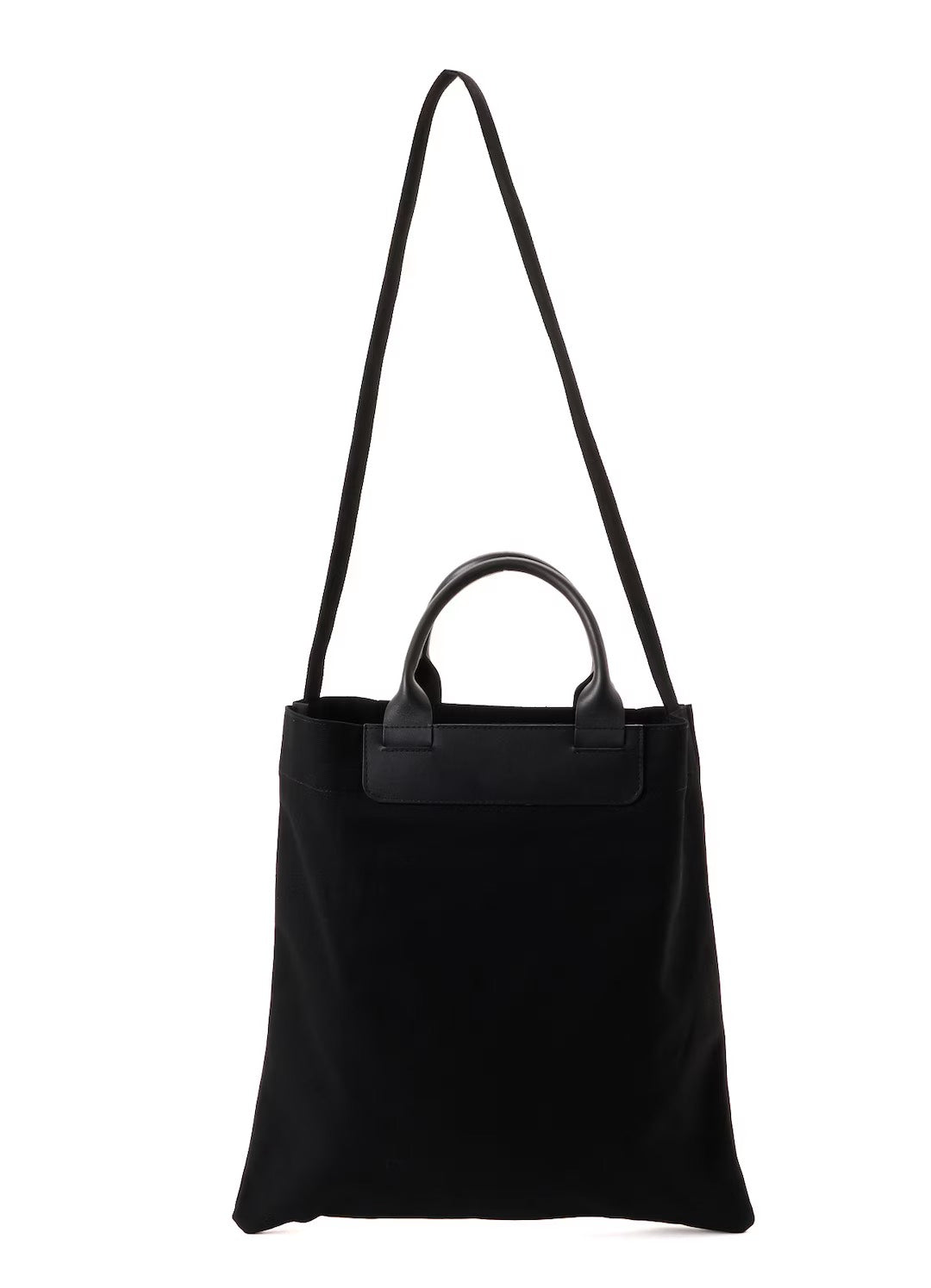 【Y's - ワイズ】COTTON CANVAS Y'S LOGO TOTE BAG / BLACK (バッグ/ブラック)