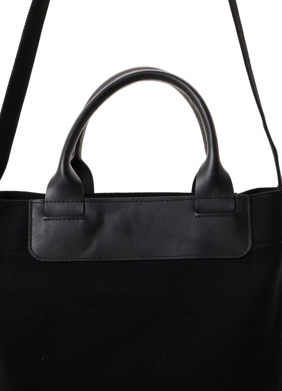 【Y's - ワイズ】COTTON CANVAS Y'S LOGO TOTE BAG / BLACK (バッグ/ブラック)