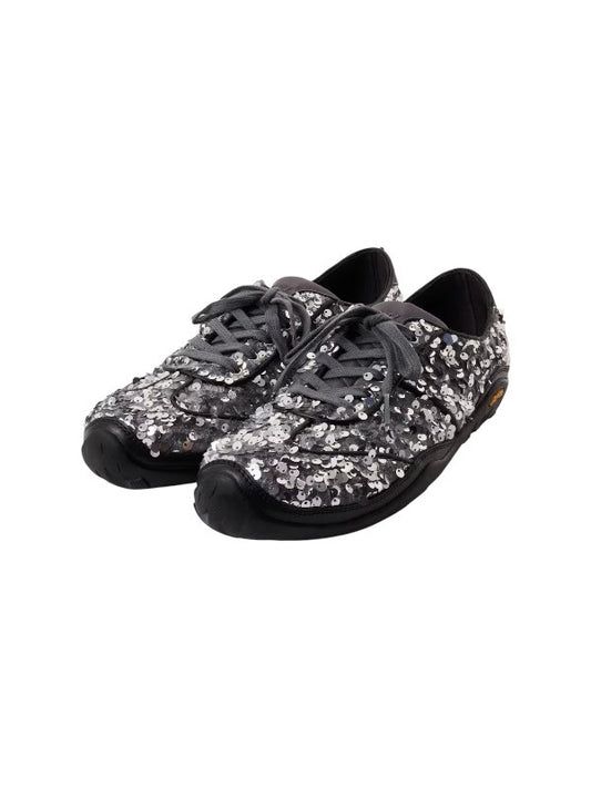 【Y's - ワイズ】SEQUIN SNEAKERS / GREY (スニーカー/グレー)