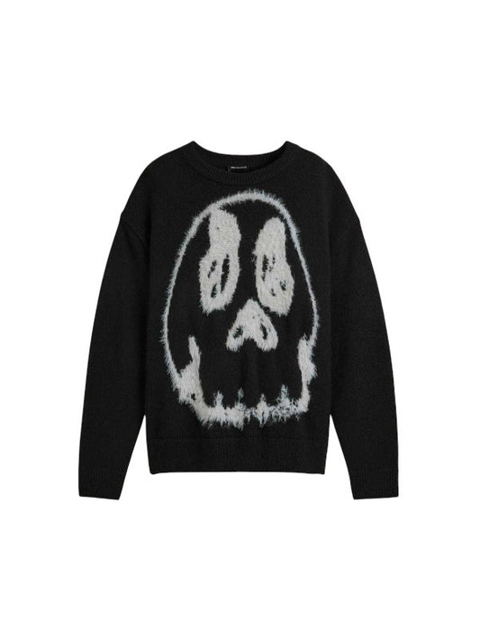 【Y-3 -ワイスリー】Y-3 CHITO GRAPHIC KNITTED SWEATER / BLACK (ニット/ブラック)