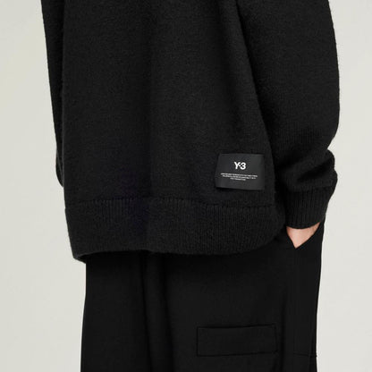 【Y-3 -ワイスリー】Y-3 CHITO GRAPHIC KNITTED SWEATER / BLACK (ニット/ブラック)
