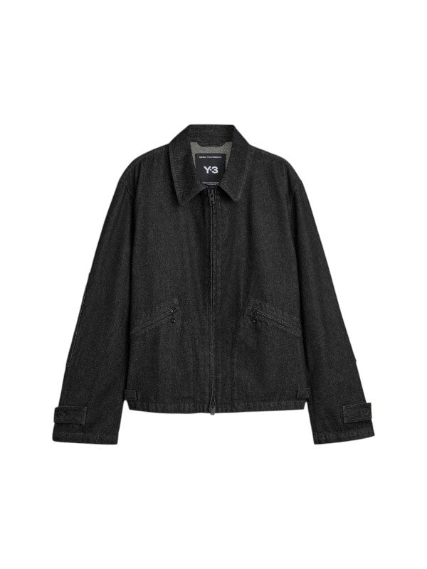 【Y-3 -ワイスリー】Y-3 DENIM BLOUSON / BLACK (デニムジャケット/ブラック)