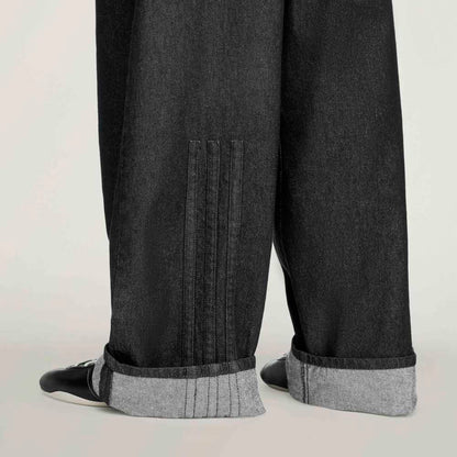 【Y-3 -ワイスリー】Y-3 DENIM PANTS/ BLACK (デニムパンツ/ブラック)