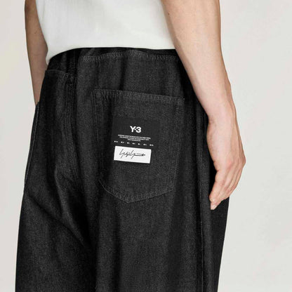 【Y-3 -ワイスリー】Y-3 DENIM PANTS/ BLACK (デニムパンツ/ブラック)