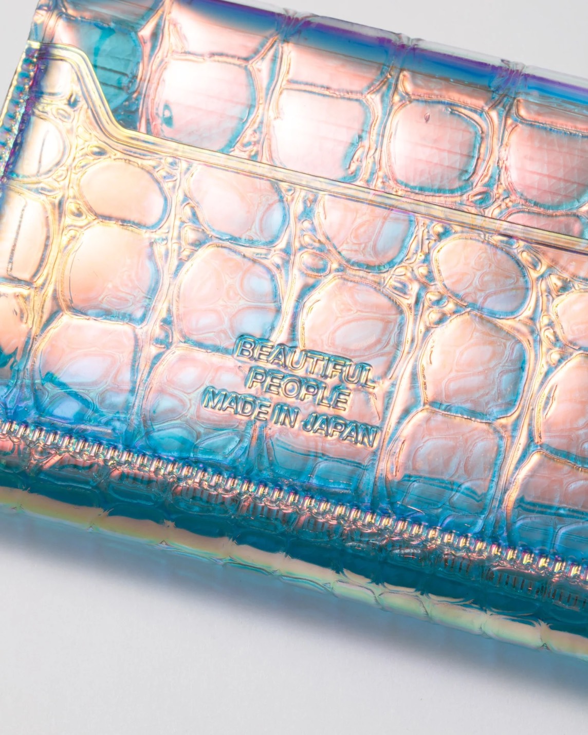 【beautiful people - ビューティフルピープル】nothing to hide aurora mini wallet / MULTI（ウォレット/マルチ)