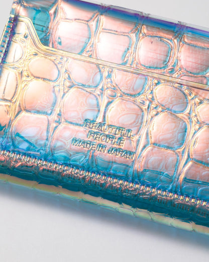 【beautiful people - ビューティフルピープル】nothing to hide aurora mini wallet / MULTI（ウォレット/マルチ)