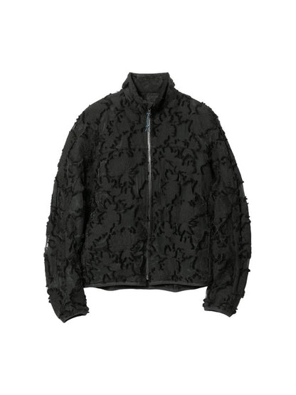 【beautiful people - ビューティフルピープル】aloha jacquard×octa reversible blouson / BLACK (ブルゾン/ブラック)