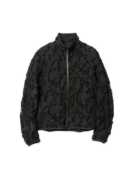 【beautiful people - ビューティフルピープル】aloha jacquard×octa reversible blouson / BLACK (ブルゾン/ブラック)