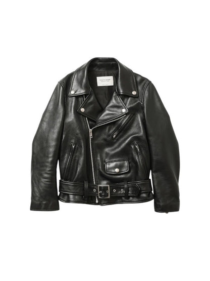 【beautiful people - ビューティフルピープル】vintage leather THE /a riders jacket size170 / BLACK (ライダースジャケット/ブラック)