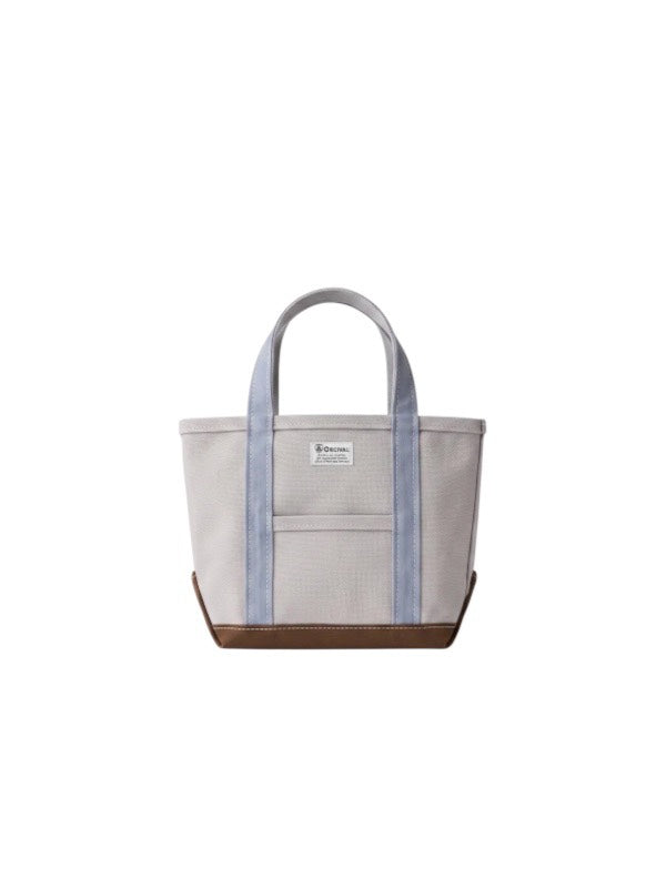 【ORCIVAL - オーシバル】Tote Bag Small / ICE GREY×STEEL GREY×COCOA BROWN (トートバッグ/アイスグレー×スチールグレー×ココアブラウン)