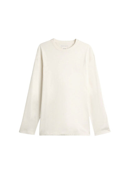 【Y-3 -ワイスリー】Y-3 LOGO LONG SLEEVE TEE / CHALK WHITE (Tシャツ/チョークホワイト)