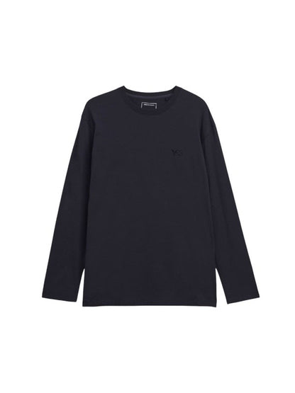 【Y-3 -ワイスリー】Y-3 LOGO LONG SLEEVE TEE / BLACK (Tシャツ/ブラック)