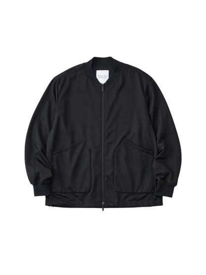 【White Mountaineering - ホワイトマウンテニアリング】ZIP BLOUSON / BLACK (ブルゾン/ブラック)