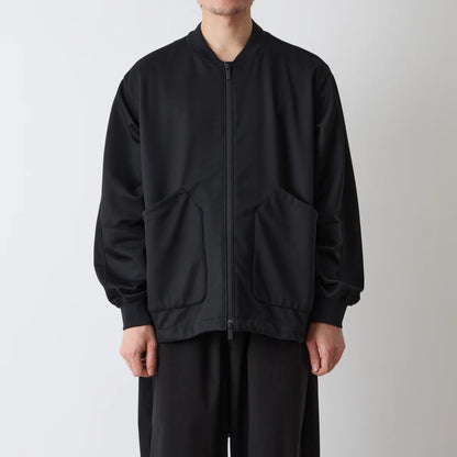 【White Mountaineering - ホワイトマウンテニアリング】ZIP BLOUSON / BLACK (ブルゾン/ブラック)