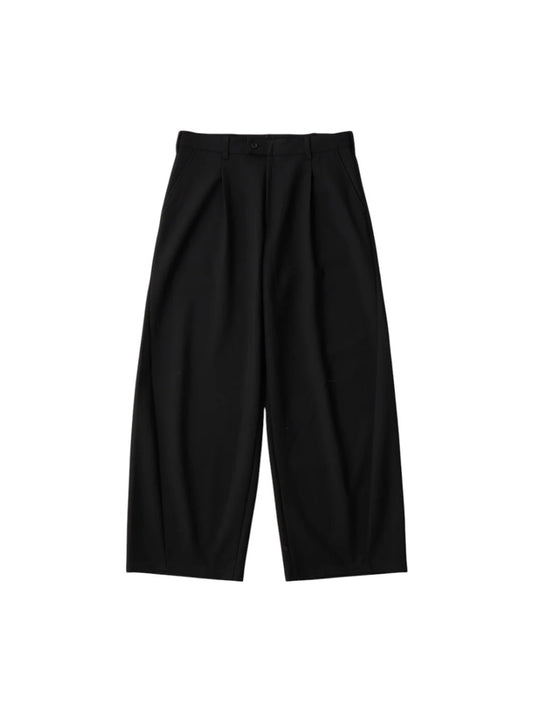 【White Mountaineering - ホワイトマウンテニアリング】STRETCH CURVE PANTS / BLACK (パンツ/ブラック)