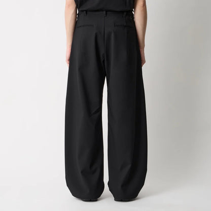 【White Mountaineering - ホワイトマウンテニアリング】STRETCH CURVE PANTS / BLACK (パンツ/ブラック)