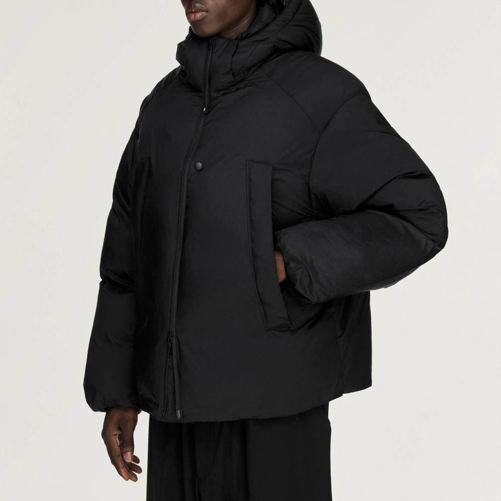 【Y-3 -ワイスリー】Y-3 HOODED PUFFER JACKET / BLACK (ダウンジャケット/ブラック)