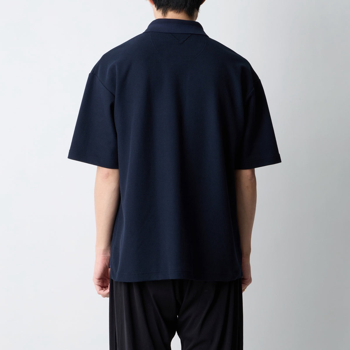 【White Mountaineering - ホワイトマウンテニアリング】POLO SHIRT / NAVY (シャツ/ネイビー)