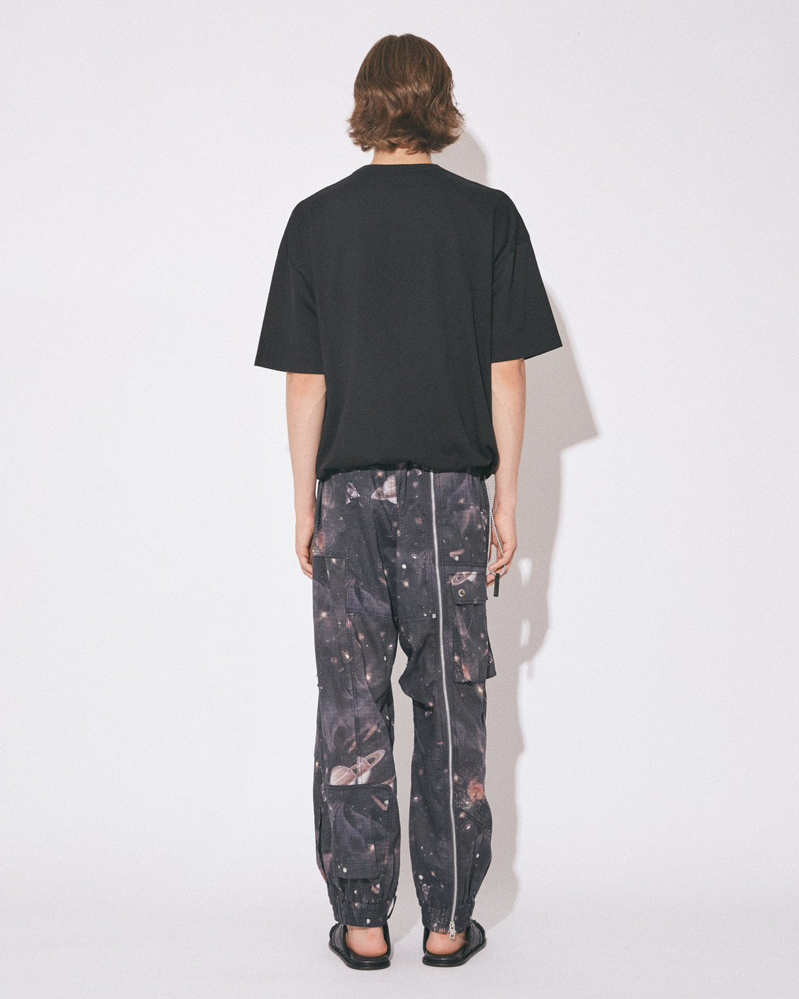 【beautiful people - ビューティフルピープル】suvin compact jersey big QOL tag T / BLACK (Tシャツ/ブラック)