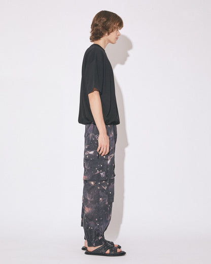 【beautiful people - ビューティフルピープル】suvin compact jersey big QOL tag T / BLACK (Tシャツ/ブラック)