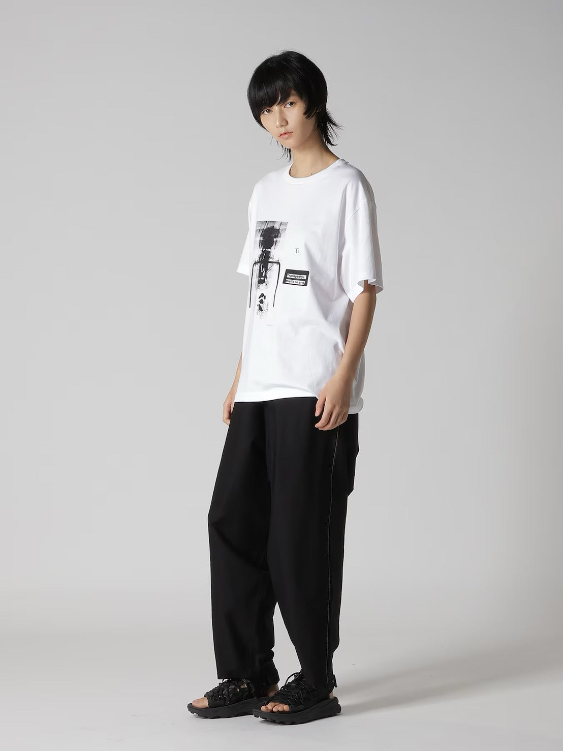 【Y's - ワイズ】Y's × Flower MOUNTAIN PUMA PUNKU / BLACK (サンダル/ブラック)