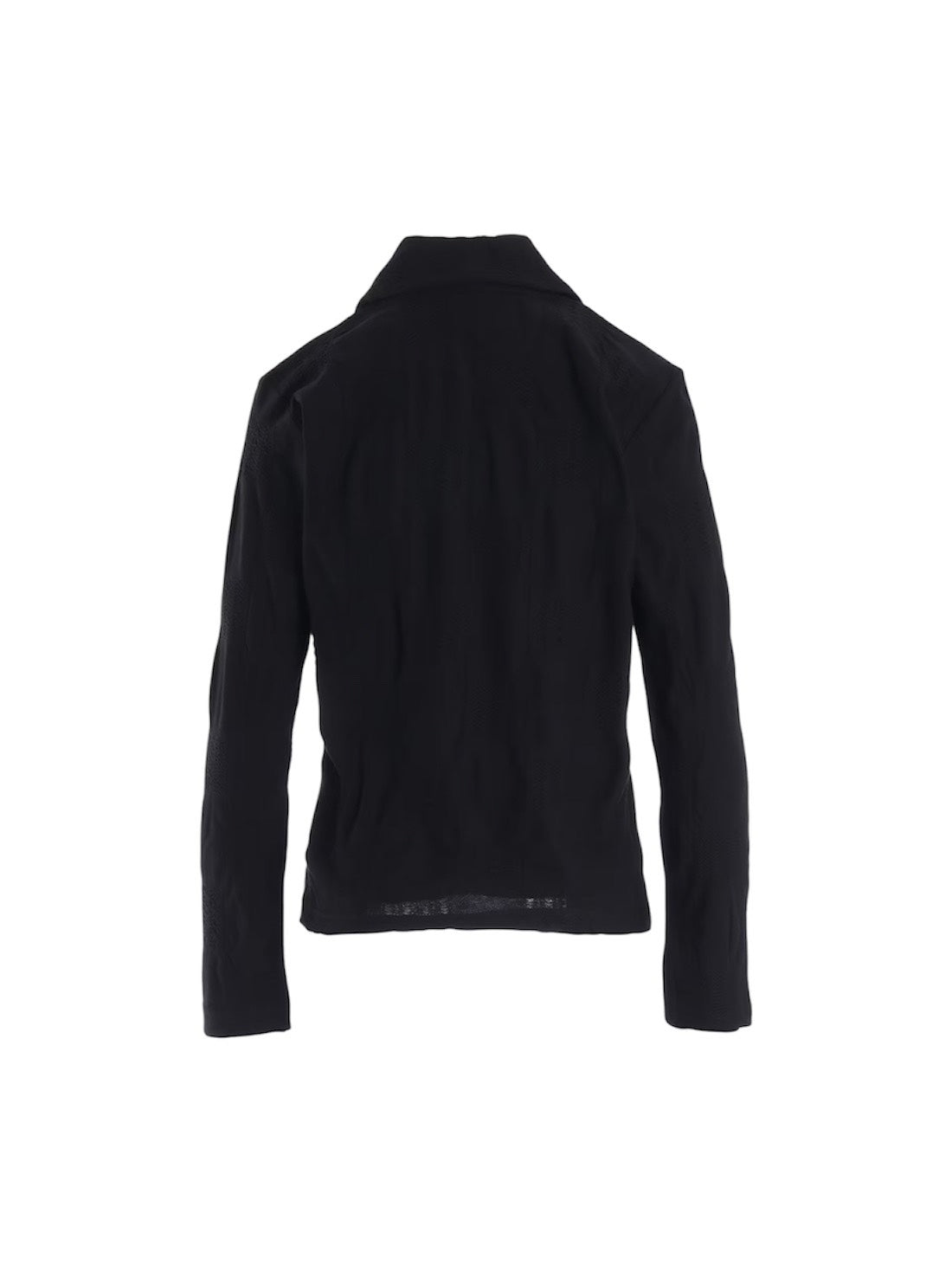 【Y's - ワイズ】BLOCK TUCK JQ 5-BUTTON CARDIGAN / BLACK (カーディガン/ブラック)