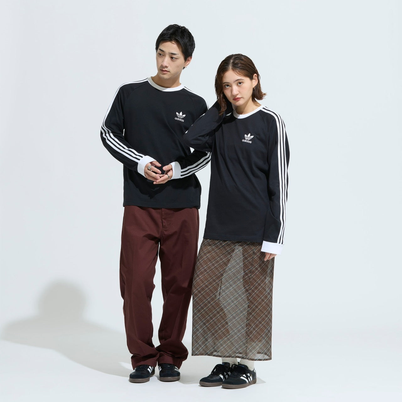 【adidas Originals - アディダス オリジナルス】SAMBA OG/BLACK（スニーカー/ブラック)