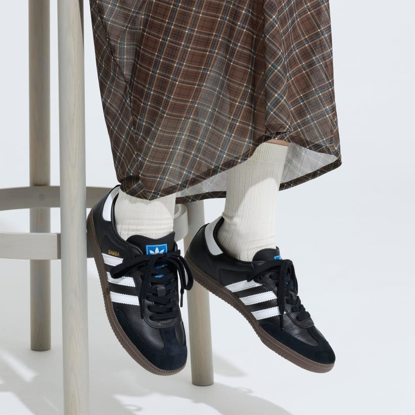 【adidas Originals - アディダス オリジナルス】SAMBA OG/BLACK（スニーカー/ブラック)
