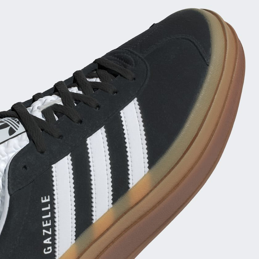 【adidas Originals - アディダス オリジナルス】GAZELLE BOLD/CORE BLACK（スニーカー/コアブラック)
