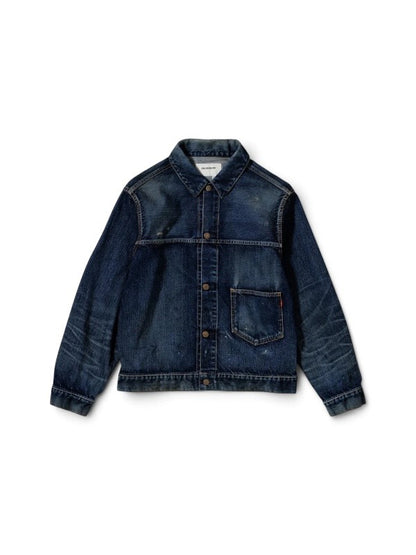 【ANACHRONORM - アナクロノーム】DAMAGED DENIM JACKET / DARK INDIGO (デニムジャケット/ダークインディゴ)