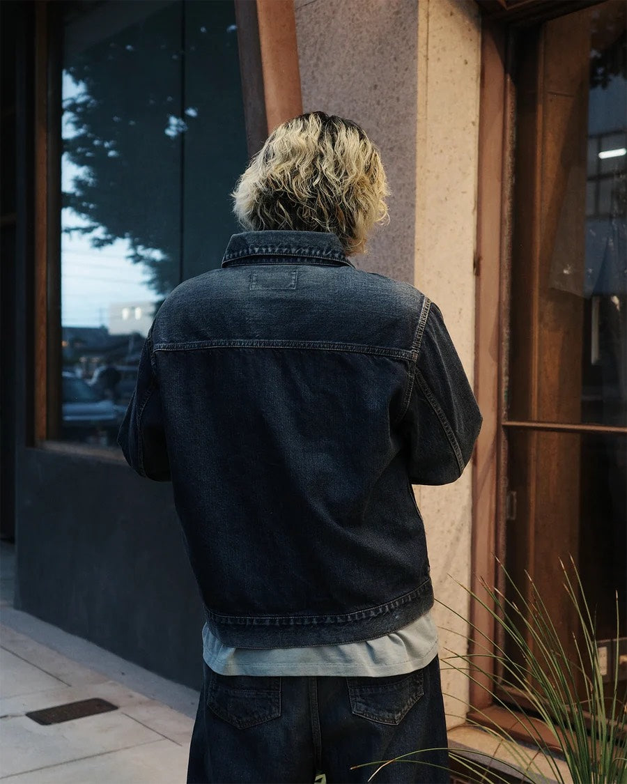 【ANACHRONORM - アナクロノーム】DAMAGED DENIM JACKET / DARK INDIGO (デニムジャケット/ダークインディゴ)