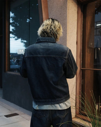 【ANACHRONORM - アナクロノーム】DAMAGED DENIM JACKET / DARK INDIGO (デニムジャケット/ダークインディゴ)