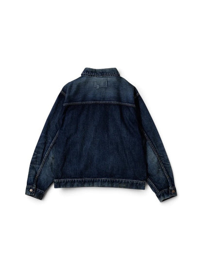 【ANACHRONORM - アナクロノーム】DAMAGED DENIM JACKET / DARK INDIGO (デニムジャケット/ダークインディゴ)