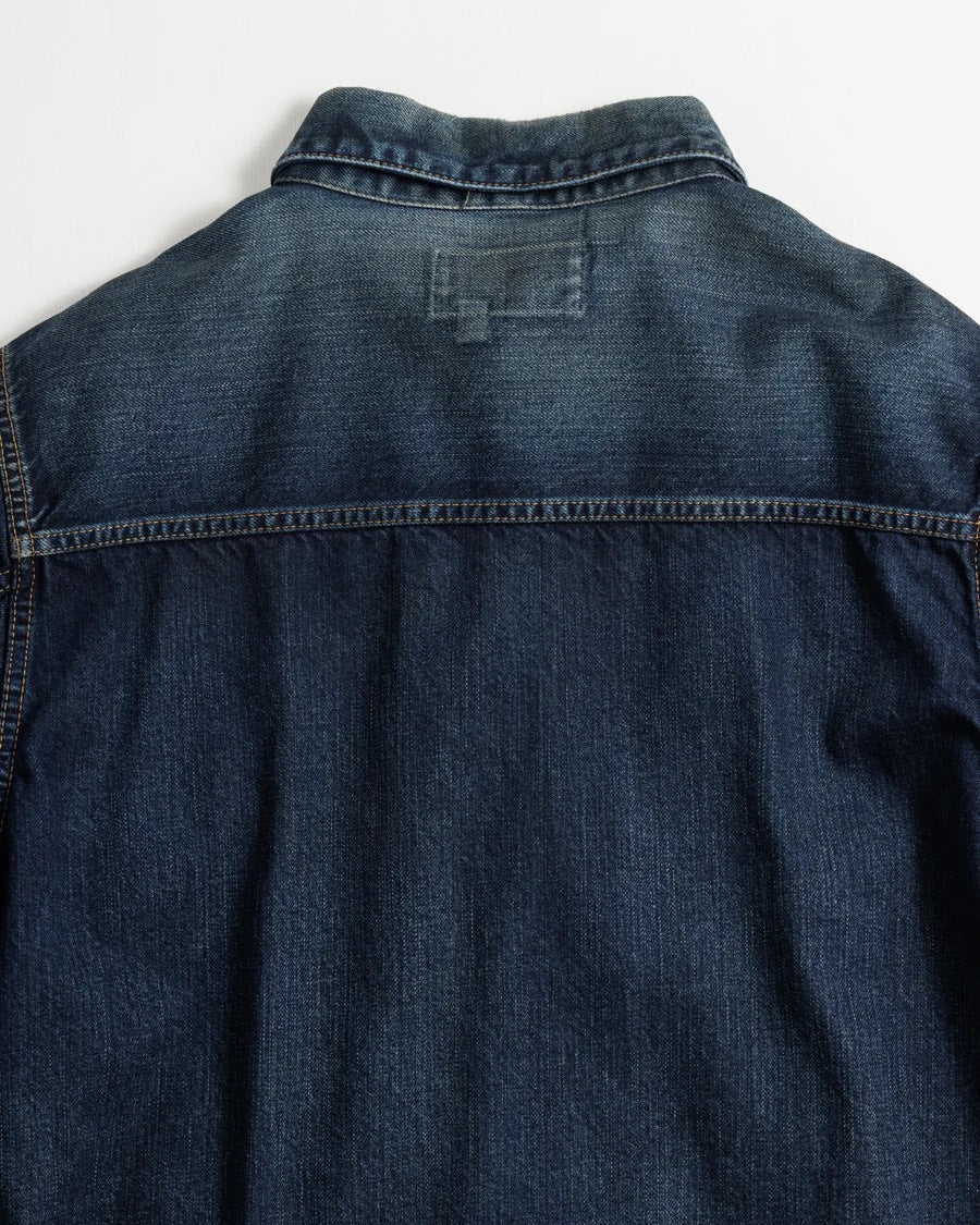 【ANACHRONORM - アナクロノーム】DAMAGED DENIM JACKET / DARK INDIGO (デニムジャケット/ダークインディゴ)