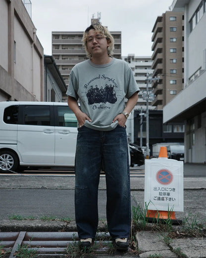 【ANACHRONORM - アナクロノーム】REMAKED WIDE 5P DENIM PANTS / DARK INDIGO (パンツ/ダークインディゴ)