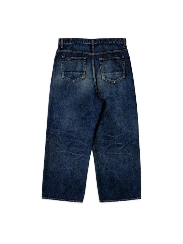 【ANACHRONORM - アナクロノーム】REMAKED WIDE 5P DENIM PANTS / DARK INDIGO (パンツ/ダークインディゴ)