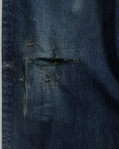 【ANACHRONORM - アナクロノーム】REMAKED WIDE 5P DENIM PANTS / DARK INDIGO (パンツ/ダークインディゴ)