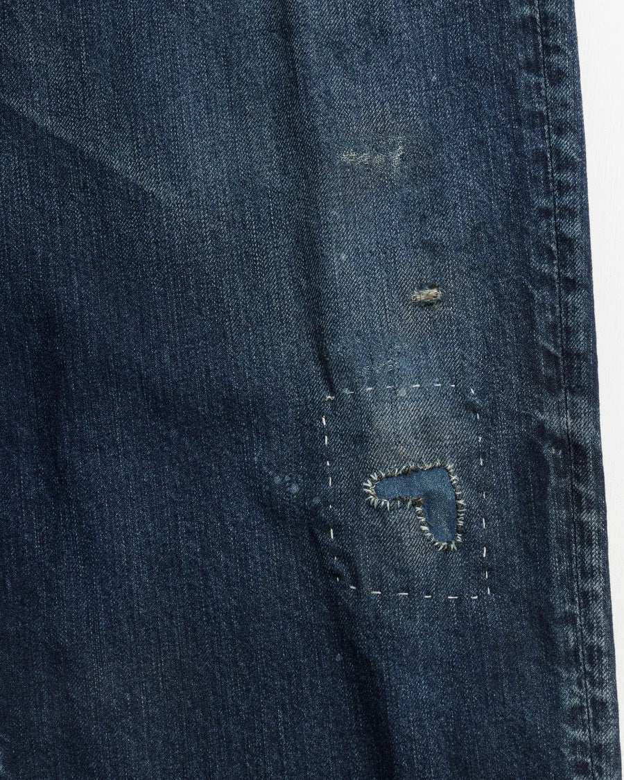 【ANACHRONORM - アナクロノーム】REMAKED WIDE 5P DENIM PANTS / DARK INDIGO (パンツ/ダークインディゴ)