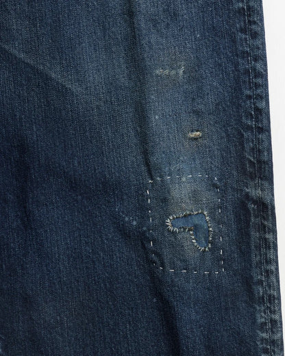 【ANACHRONORM - アナクロノーム】REMAKED WIDE 5P DENIM PANTS / DARK INDIGO (パンツ/ダークインディゴ)