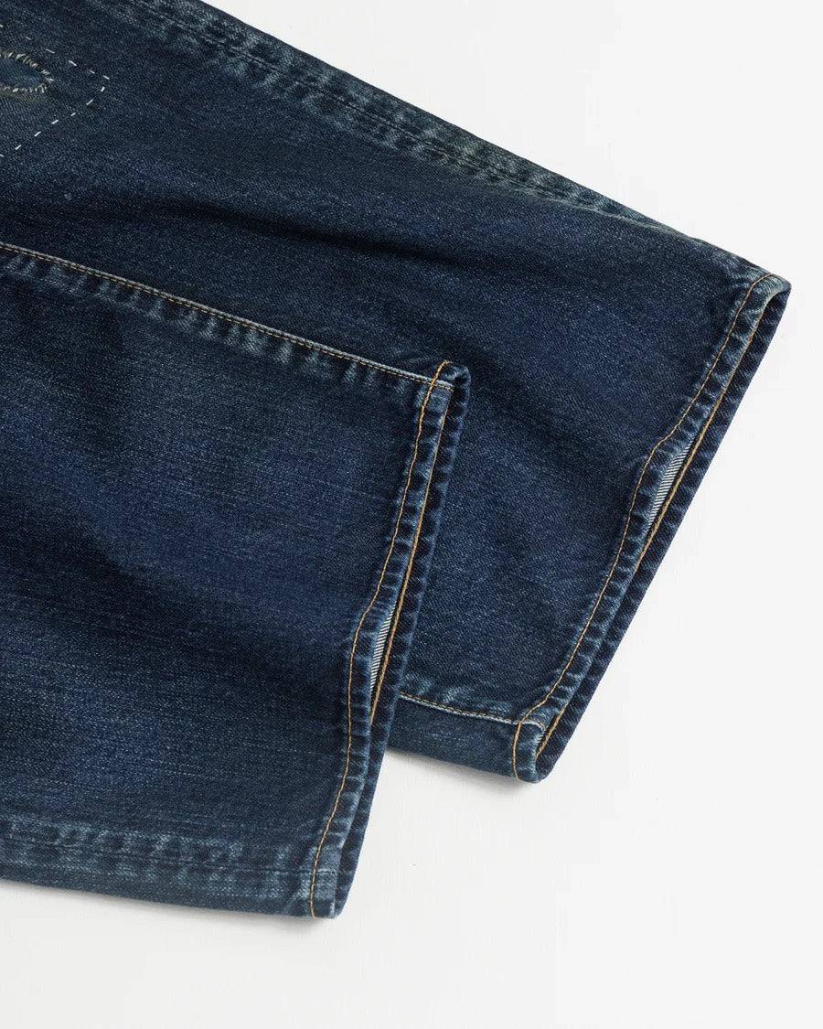 【ANACHRONORM - アナクロノーム】REMAKED WIDE 5P DENIM PANTS / DARK INDIGO (パンツ/ダークインディゴ)