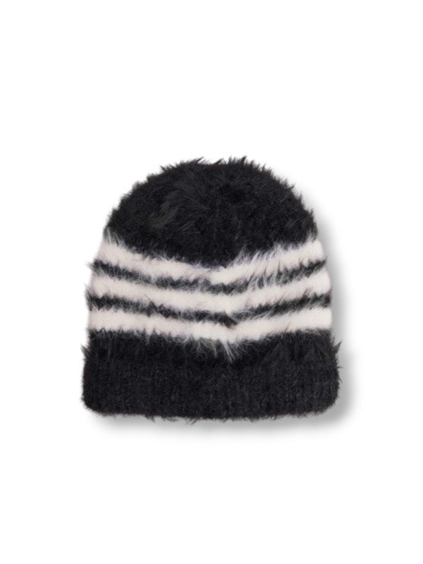 【Y-3 -ワイスリー】Y-3 STRIPES BEANIE / BLACK×WHITE(ビーニー/ブラック×ホワイト)
