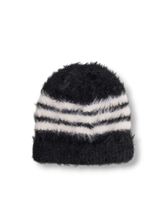 【Y-3 -ワイスリー】Y-3 STRIPES BEANIE / BLACK×WHITE(ビーニー/ブラック×ホワイト)