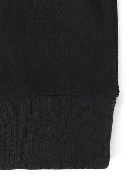 【Ground Y - グラウンドワイ】Ground Y × NEW ERA SUEDE HOODIE / BLACK(フーディー/ブラック)