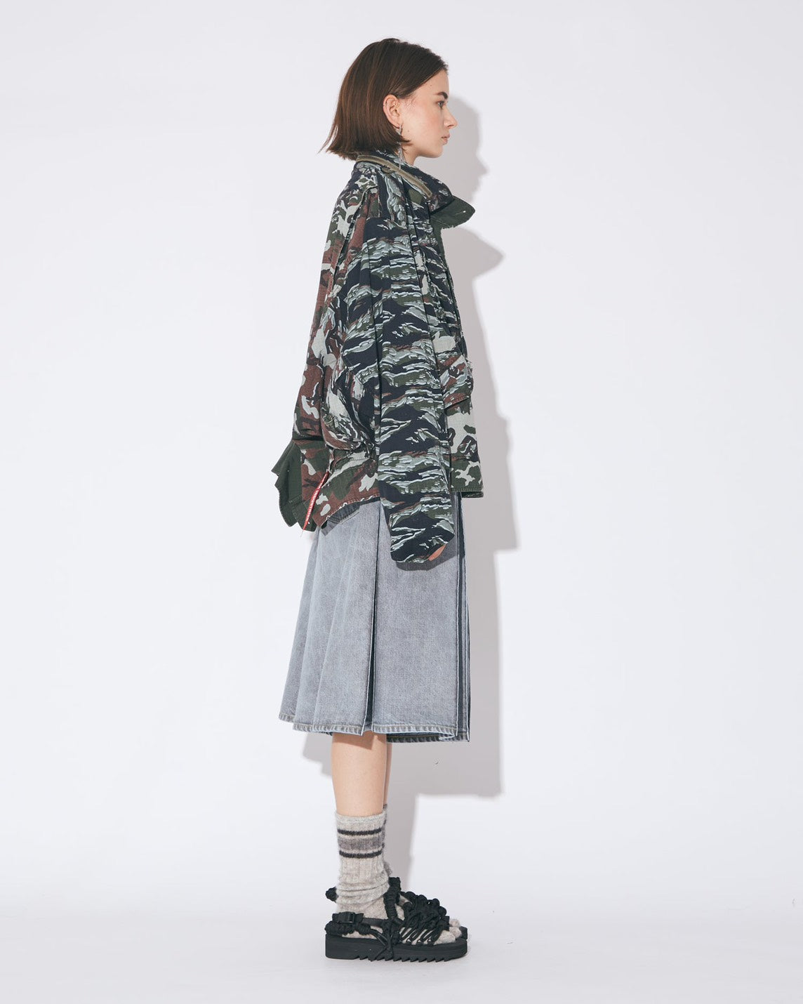 【beautiful people - ビューティフルピープル】beautiful people×SUICOKE SUICOKE over engineering sandals / BLACK (サンダル/ブラック)