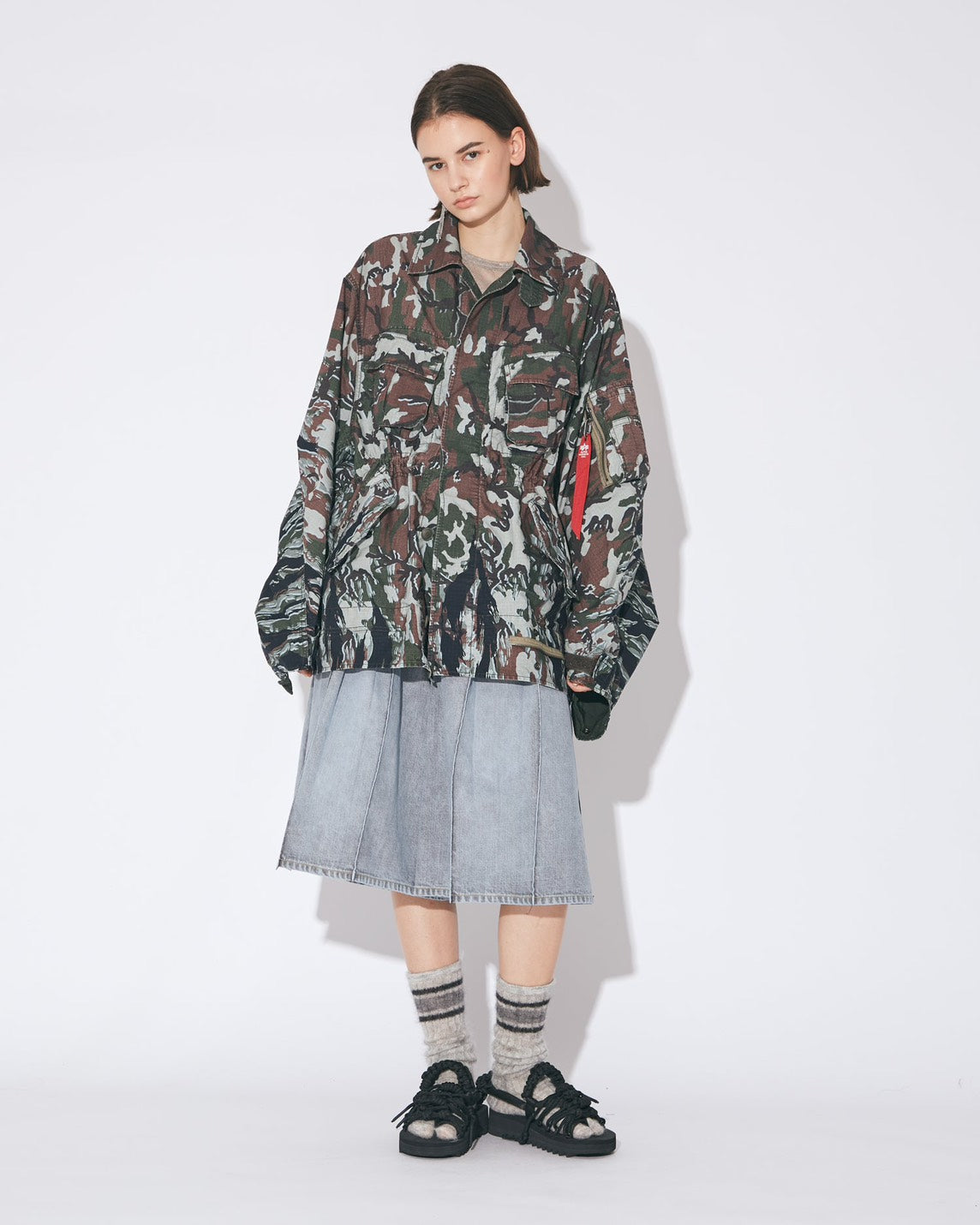 【beautiful people - ビューティフルピープル】beautiful people×SUICOKE SUICOKE over engineering sandals / BLACK (サンダル/ブラック)